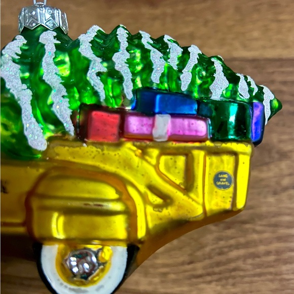 Hallmark • 2000 • 1955 Murray Dump Truck • Blown Glass • Ornament • W/ Box - Picture 7 of 14